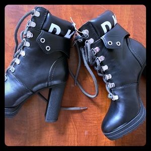 DKNY Combat boot/ booties.